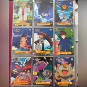 Pokemon TV Animation edition Topps cards